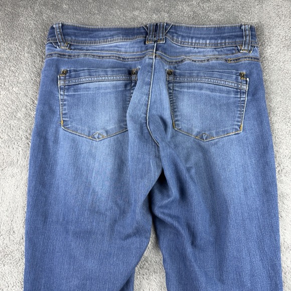 Democracy Ab Technology‎ Jeans Womens 8 Blue Medium Wash Mid Rise Slimming - Picture 12 of 13